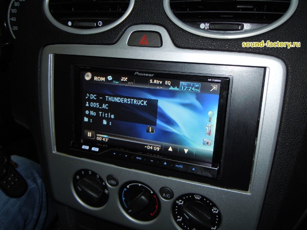 Уставновка: Автомагнитола в Ford Focus II Установка: Автомагнитола в Ford Focus II